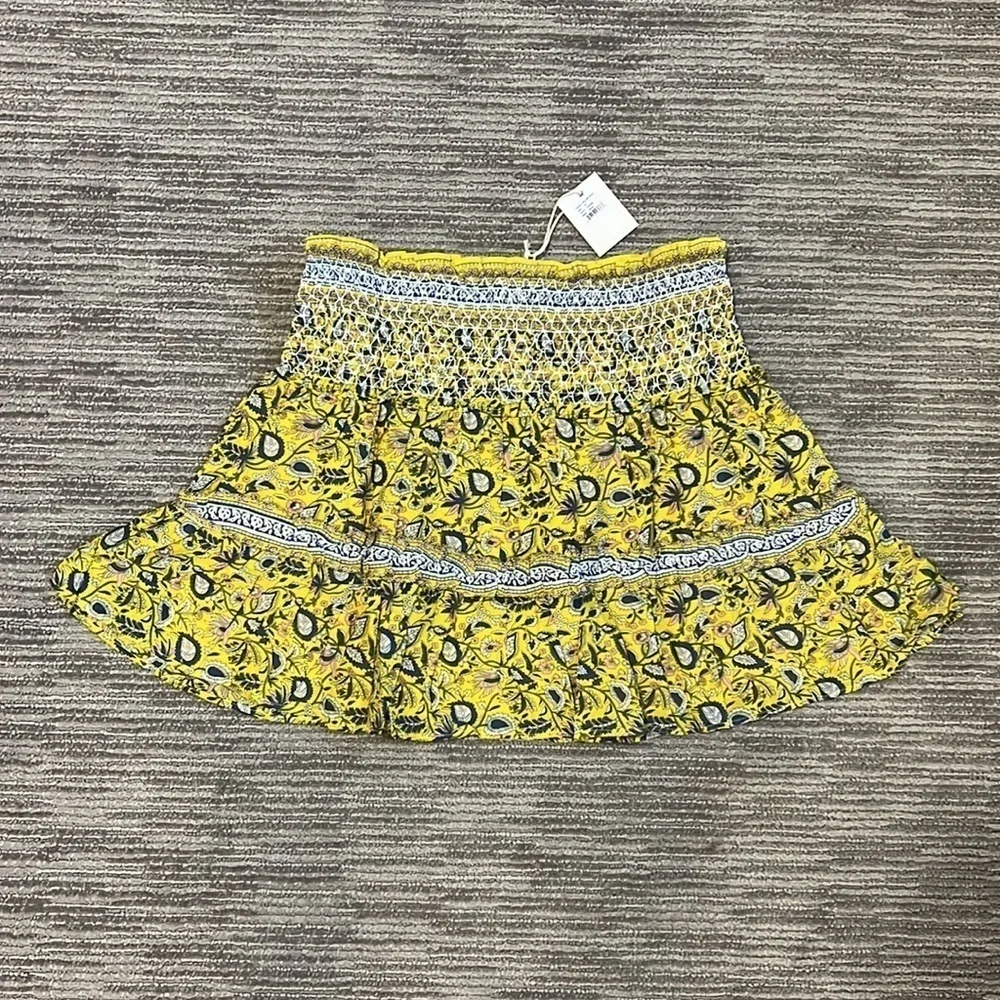 Jennifer and Grace Smocked Waist Skirt - Picture 2 of 6